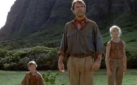 Sam Neill in Jurassic Park