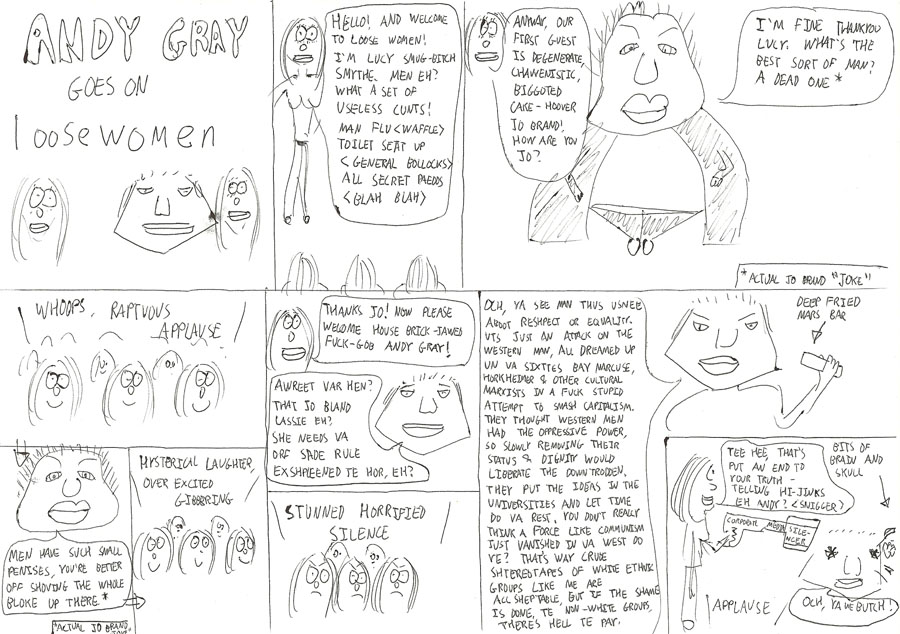 Andy Gray on 'Loose Women